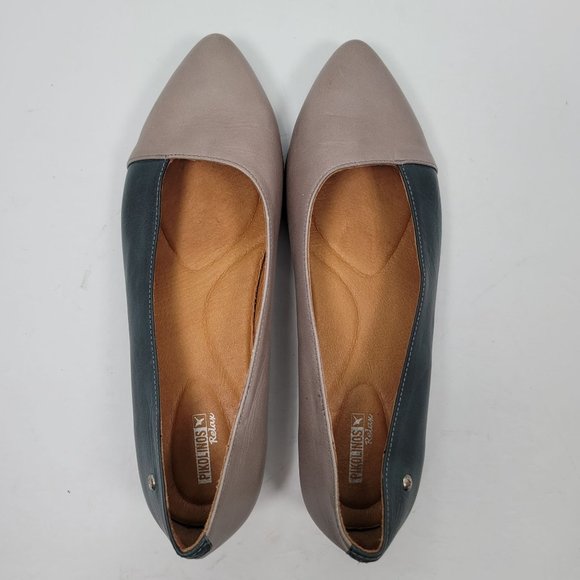Pikolinos Relax Women's Gray Navy Flats US Size 8.5 EU 39 - Picture 5 of 9